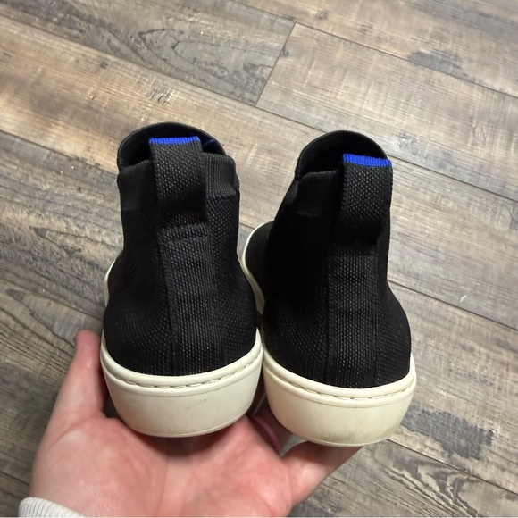 Rothy's Black Slip On Chelsea Boots Women's Size 7.5 - Picture 7 of 11